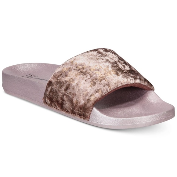 International Concepts Velour Slide Slippers XL - Picture 2 of 6